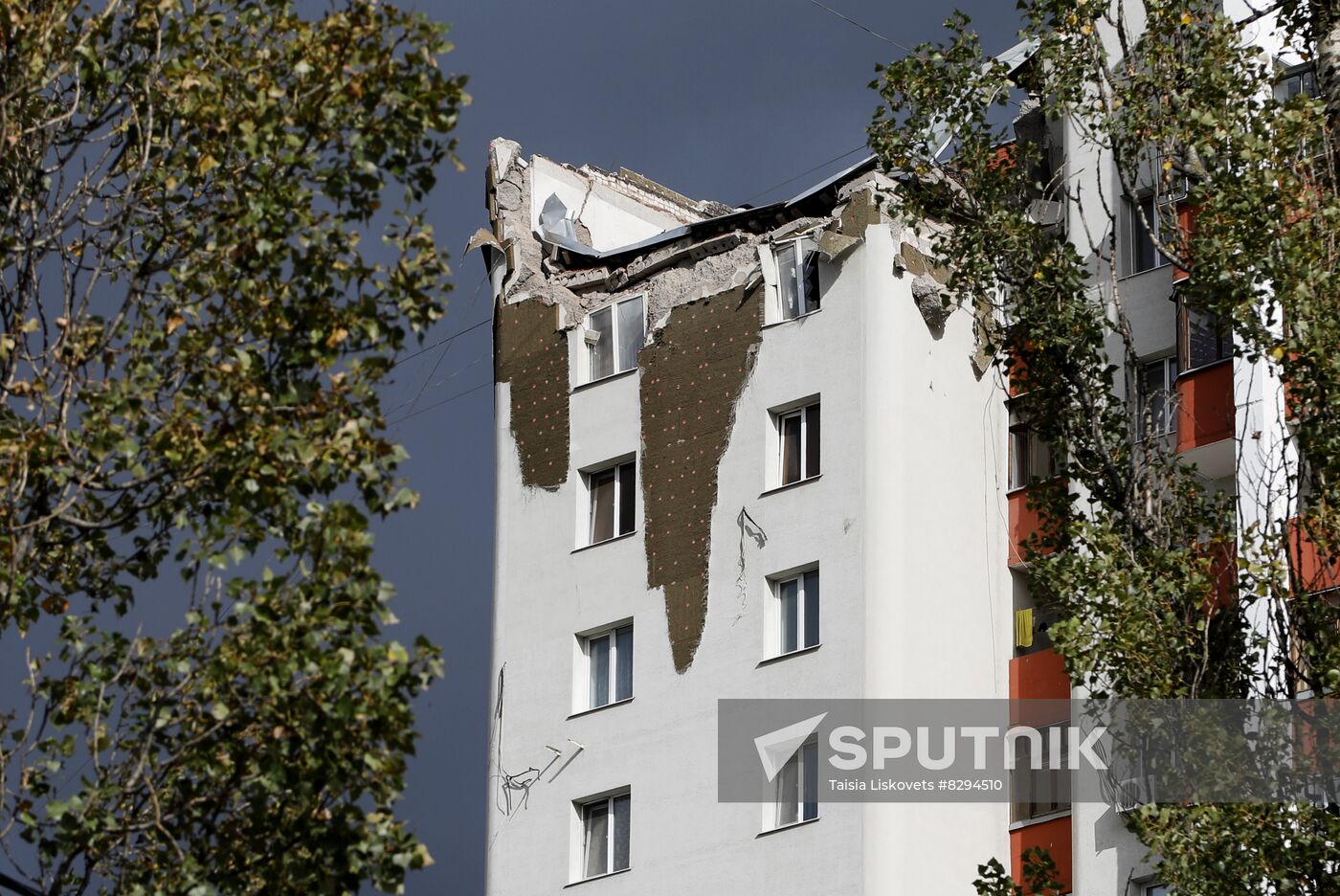 Russia Ukraine Military Operation Shelling