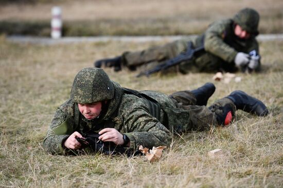 Russia Partial Mobilisation Training