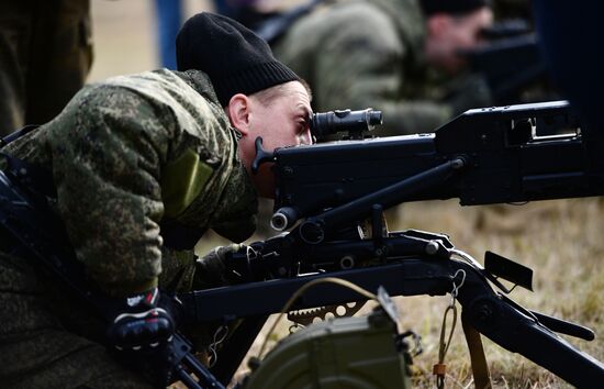 Russia Partial Mobilisation Training
