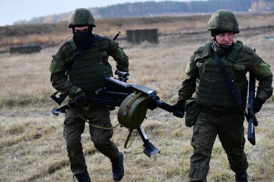 Russia Partial Mobilisation Training