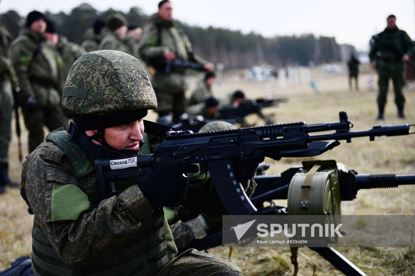 Russia Partial Mobilisation Training