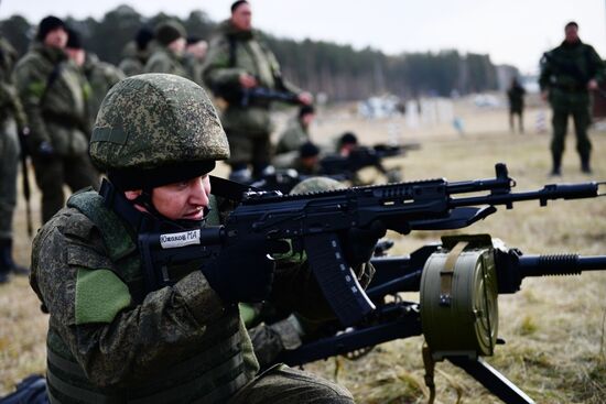 Russia Partial Mobilisation Training