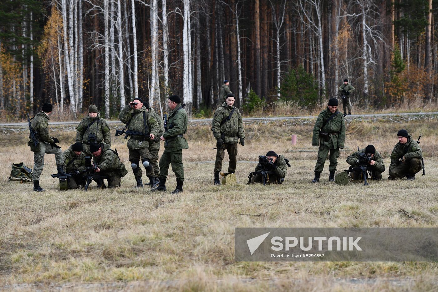 Russia Partial Mobilisation Training