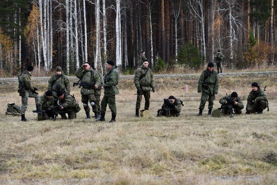 Russia Partial Mobilisation Training