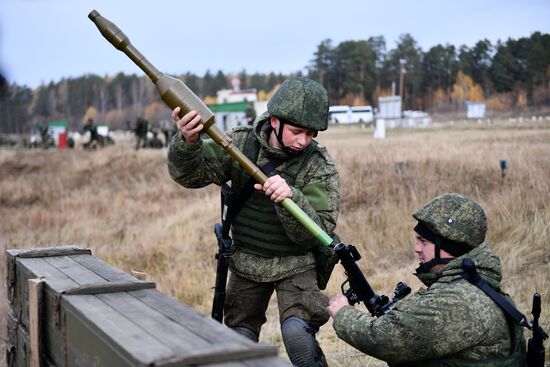 Russia Partial Mobilisation Training