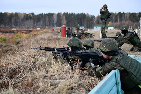 Russia Partial Mobilisation Training