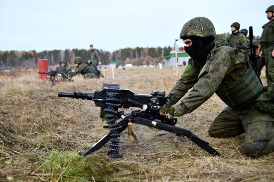 Russia Partial Mobilisation Training