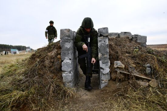 Russia Partial Mobilisation Training