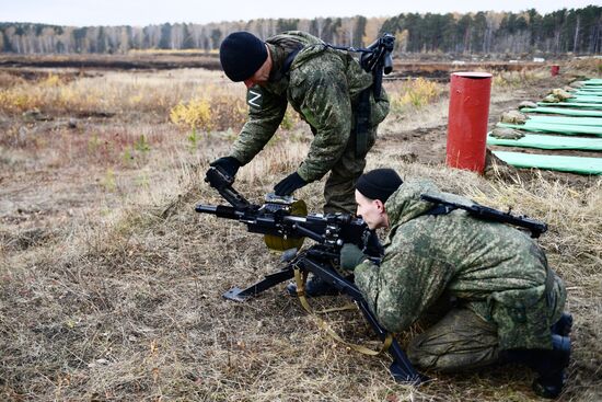 Russia Partial Mobilisation Training