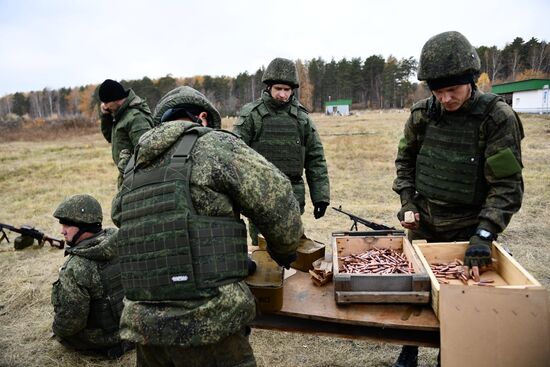 Russia Partial Mobilisation Training