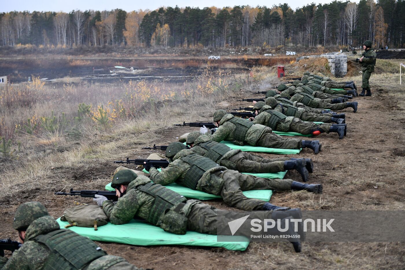 Russia Partial Mobilisation Training