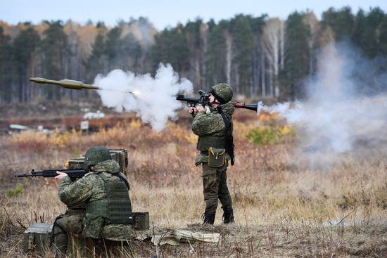 Russia Partial Mobilisation Training