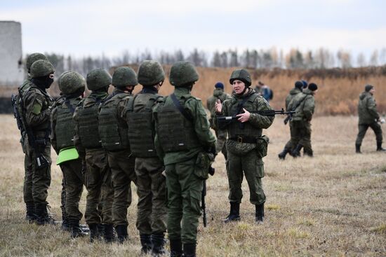 Russia Partial Mobilisation Training