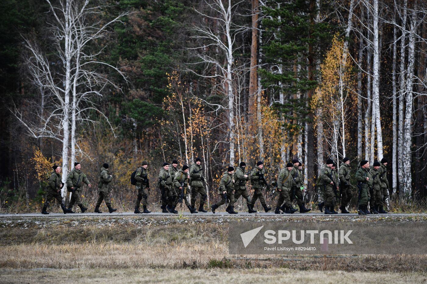Russia Partial Mobilisation Training