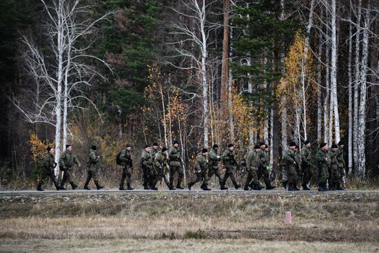 Russia Partial Mobilisation Training