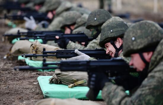 Russia Partial Mobilisation Training