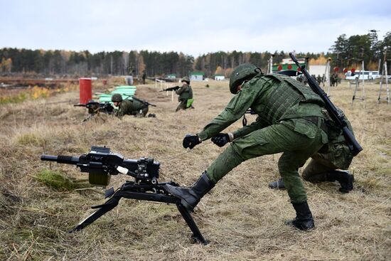 Russia Partial Mobilisation Training