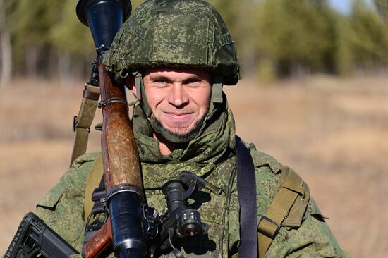 Russia Partial Mobilisation Training