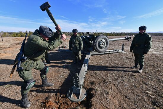 Russia Partial Mobilisation Training