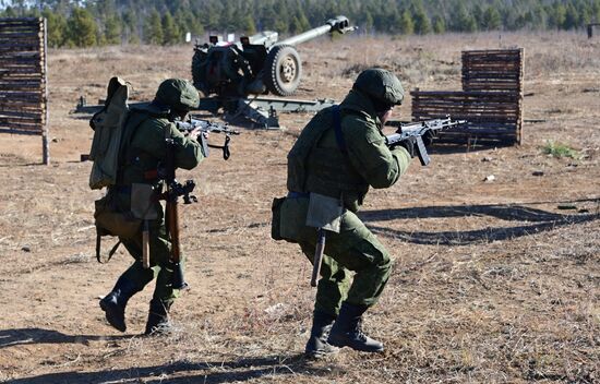 Russia Partial Mobilisation Training