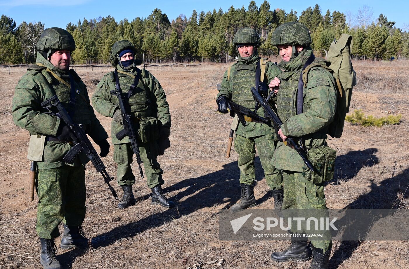 Russia Partial Mobilisation Training
