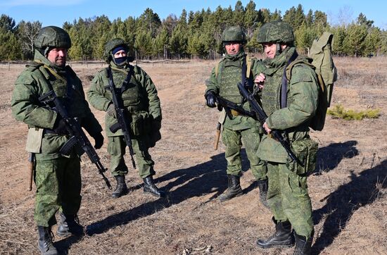 Russia Partial Mobilisation Training
