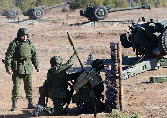 Russia Partial Mobilisation Training