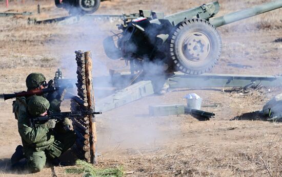 Russia Partial Mobilisation Training