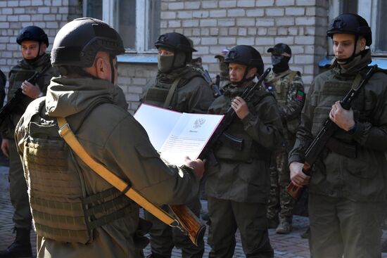 Russia Ukraine Military Operation Volunteer Battalion