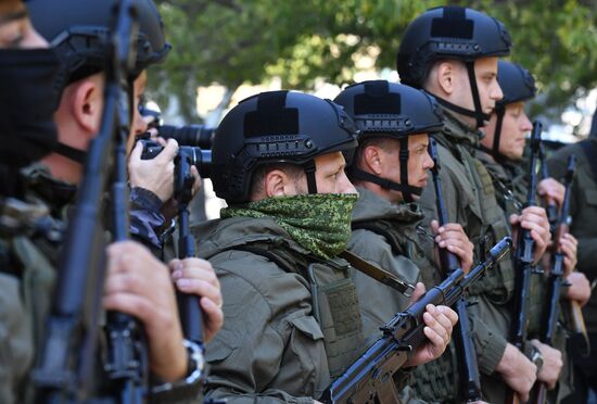 Russia Ukraine Military Operation Volunteer Battalion
