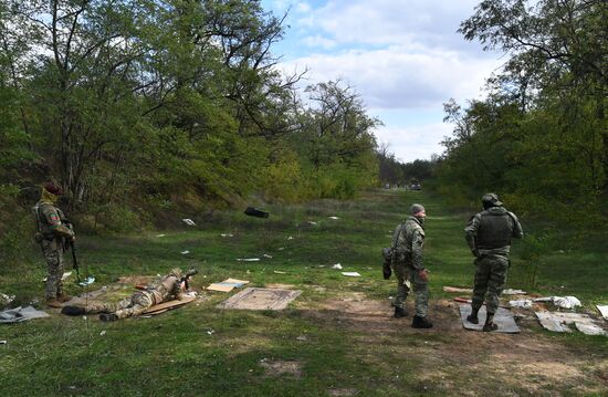 Russia Ukraine Military Operation Volunteer Battalion