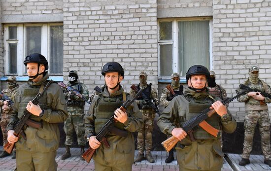 Russia Ukraine Military Operation Volunteer Battalion