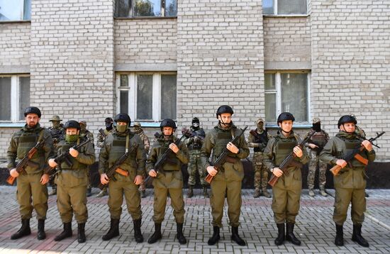 Russia Ukraine Military Operation Volunteer Battalion