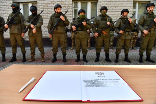 Russia Ukraine Military Operation Volunteer Battalion