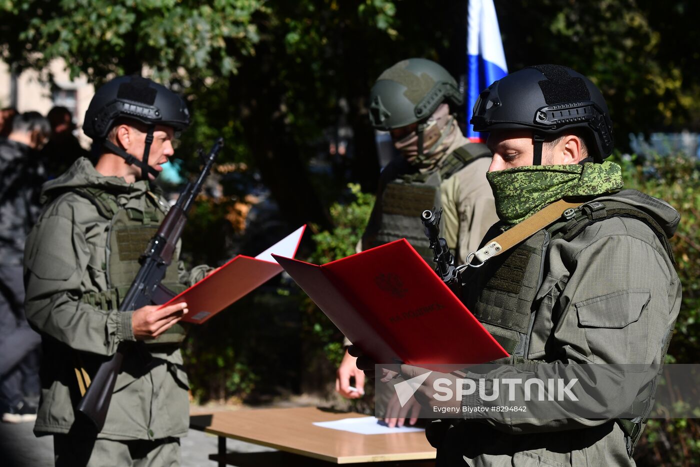 Russia Ukraine Military Operation Volunteer Battalion