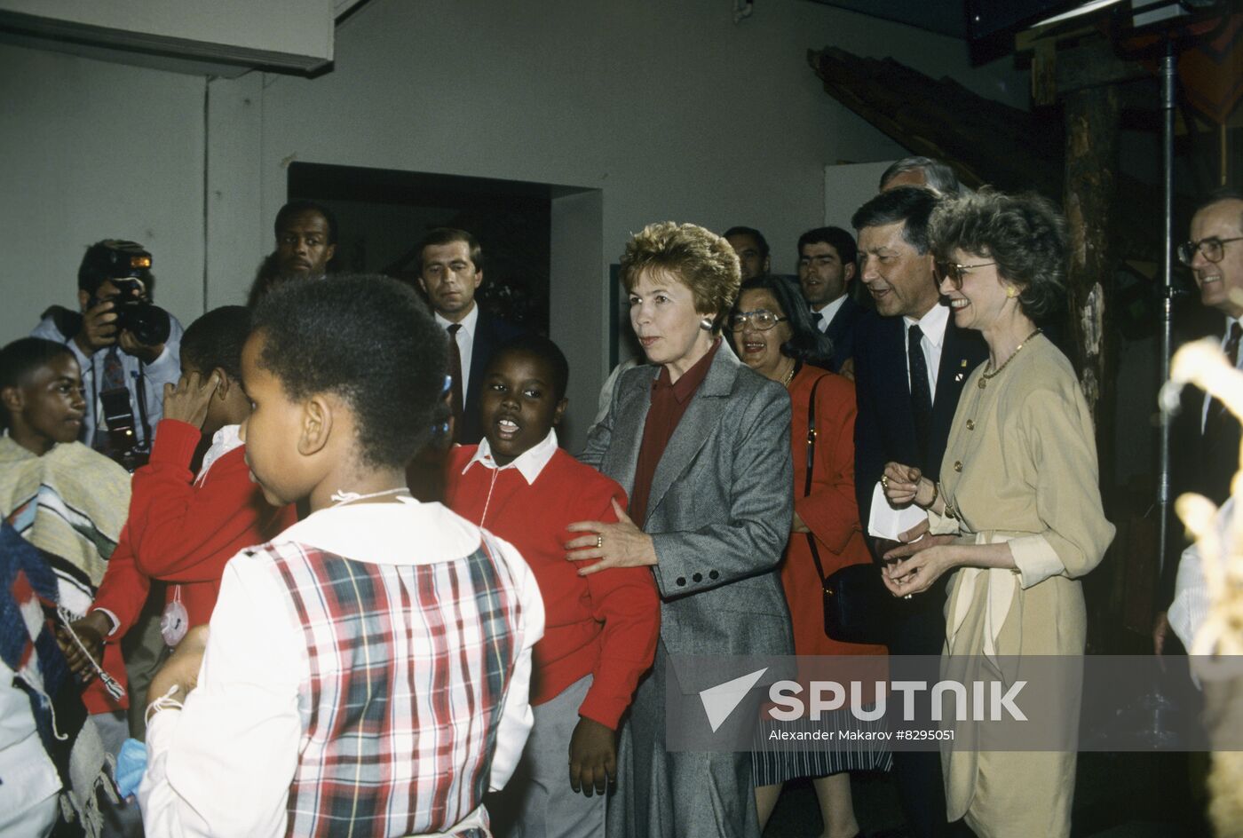 Mikhail Gorbachev visits US