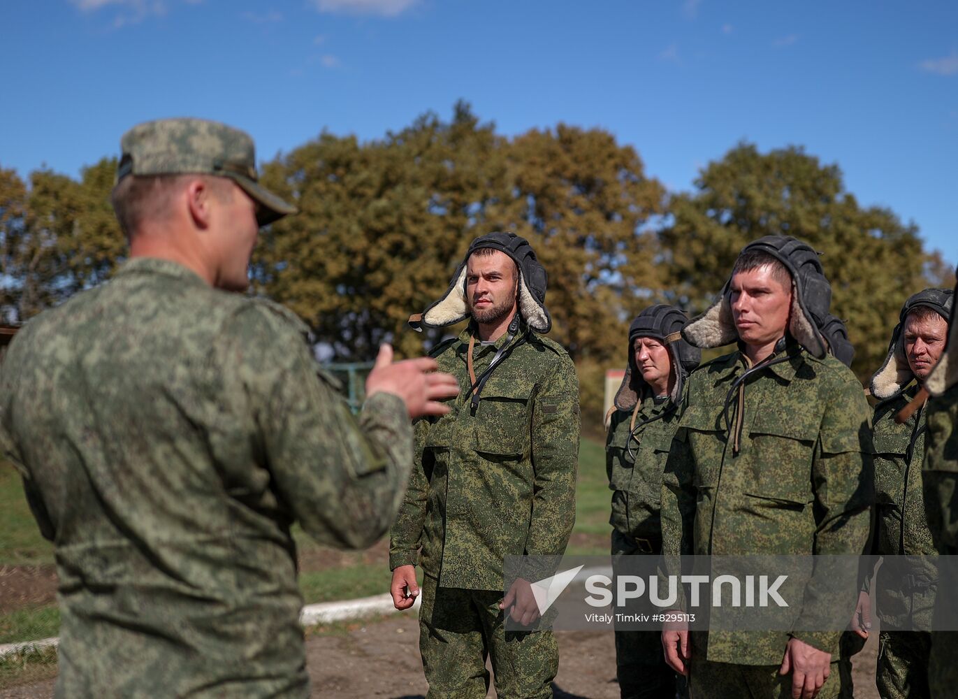 Russia Partial Mobilisation Tank Crews Training