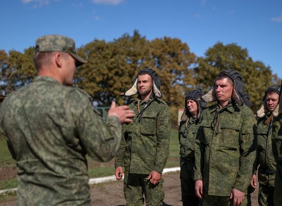 Russia Partial Mobilisation Tank Crews Training