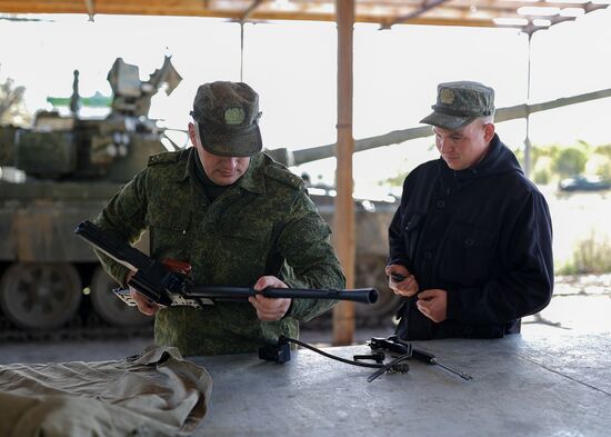 Russia Partial Mobilisation Tank Crews Training