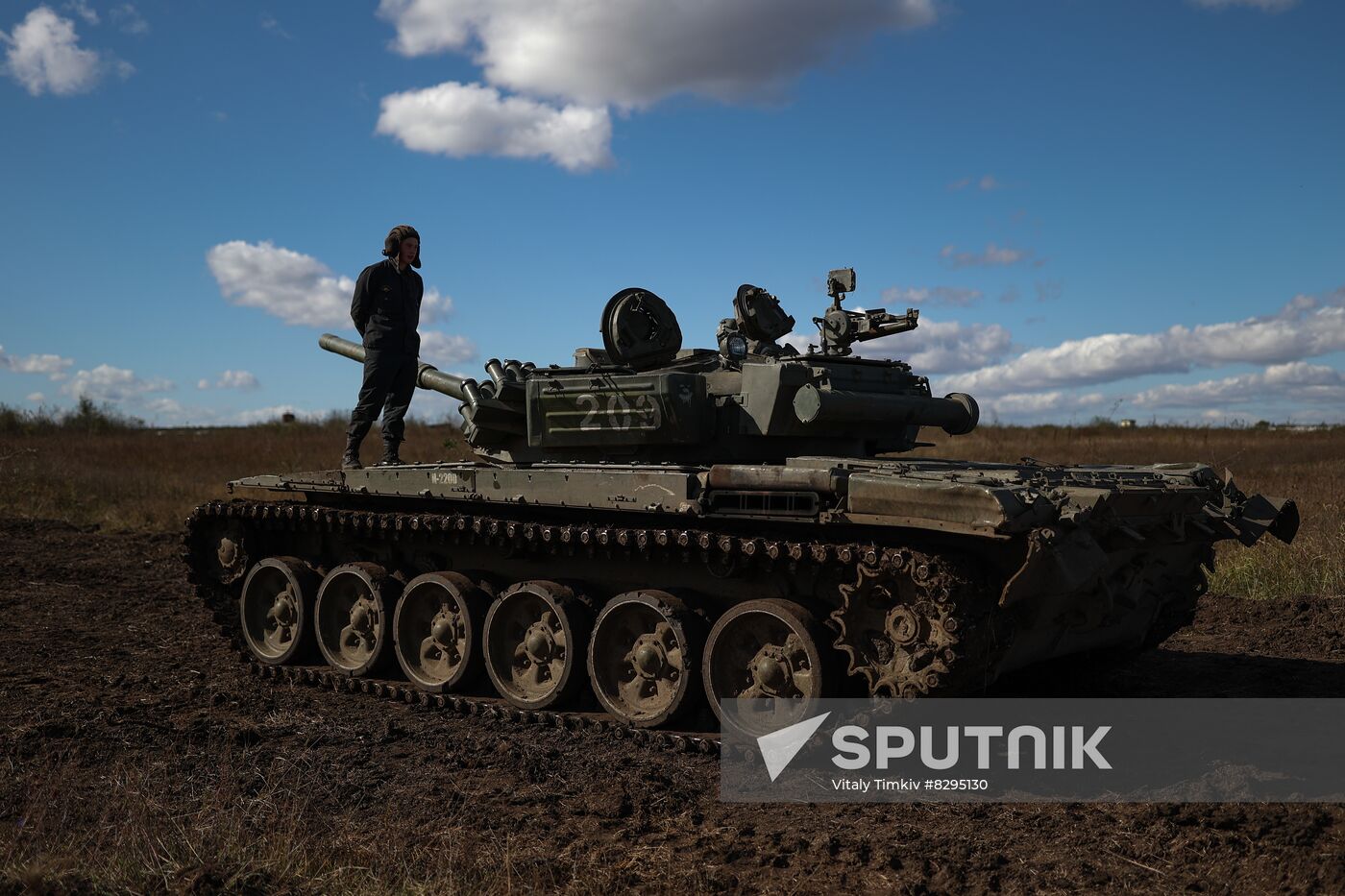 Russia Partial Mobilisation Tank Crews Training