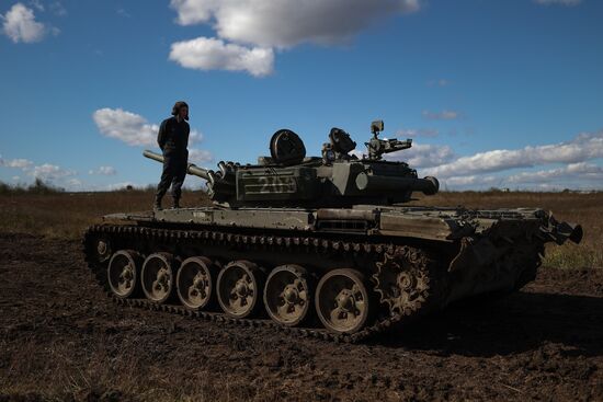 Russia Partial Mobilisation Tank Crews Training