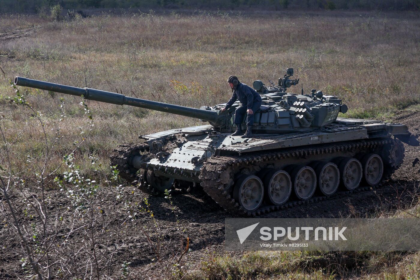 Russia Partial Mobilisation Tank Crews Training