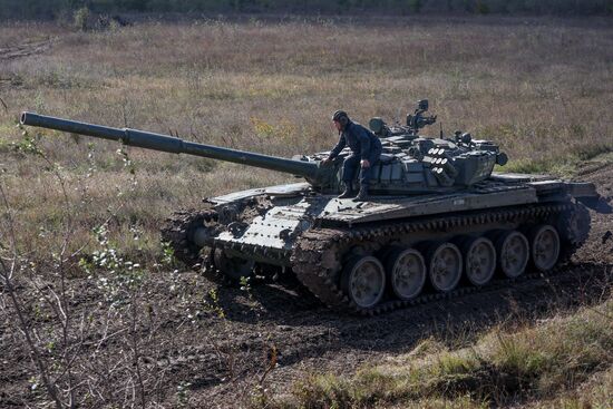 Russia Partial Mobilisation Tank Crews Training