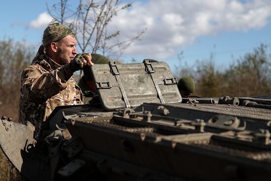 Russia Partial Mobilisation Tank Crews Training