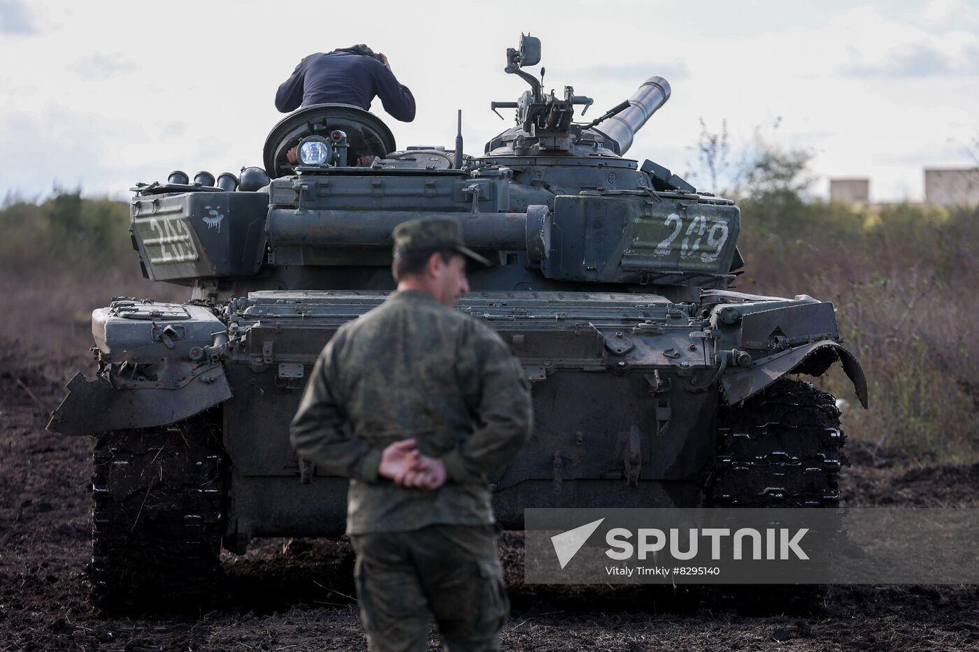 Russia Partial Mobilisation Tank Crews Training