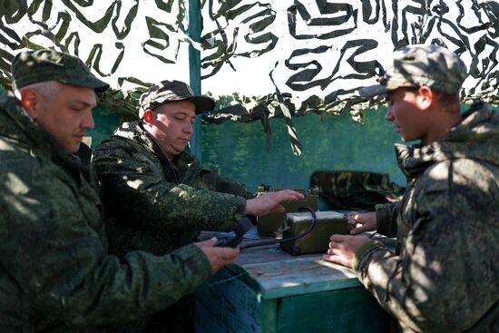 Russia Partial Mobilisation Tank Crews Training