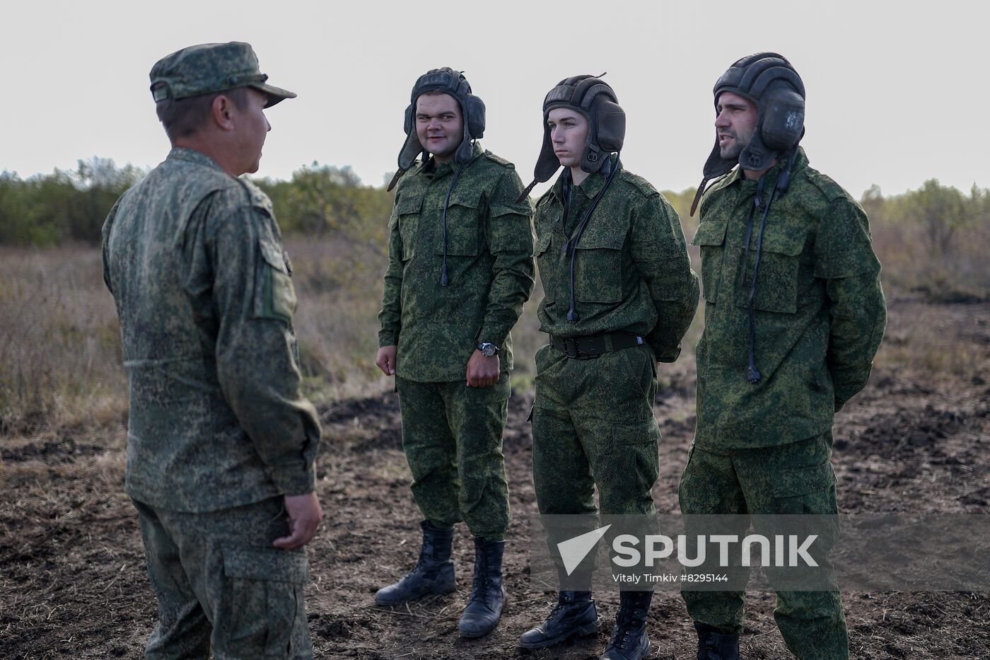 Russia Partial Mobilisation Tank Crews Training