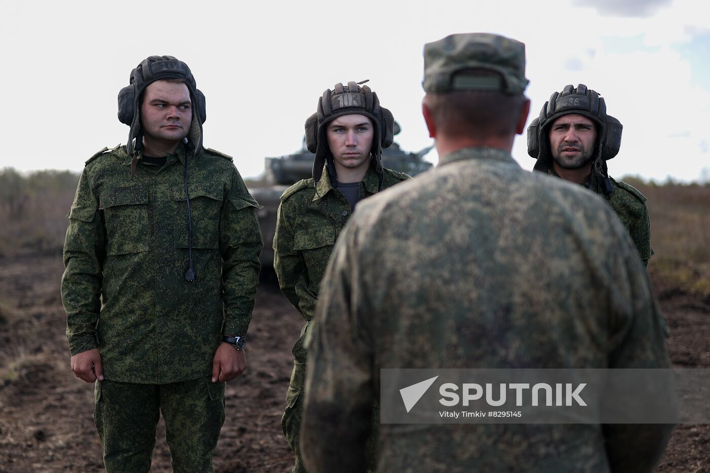 Russia Partial Mobilisation Tank Crews Training