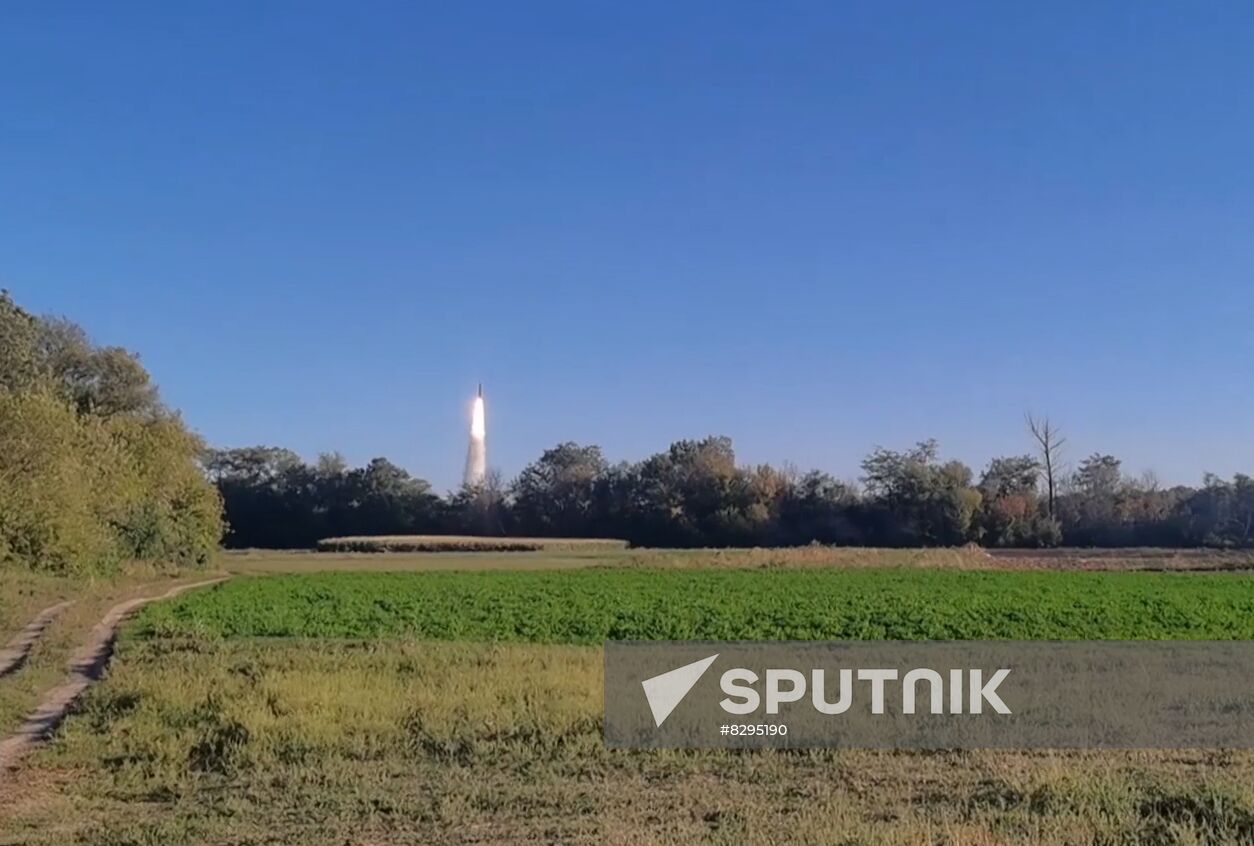 Russia Ukraine Military Operation Missile Launch