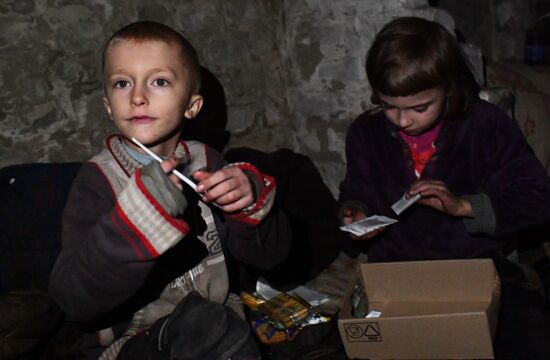 Russia Ukraine Military Operation Shelling